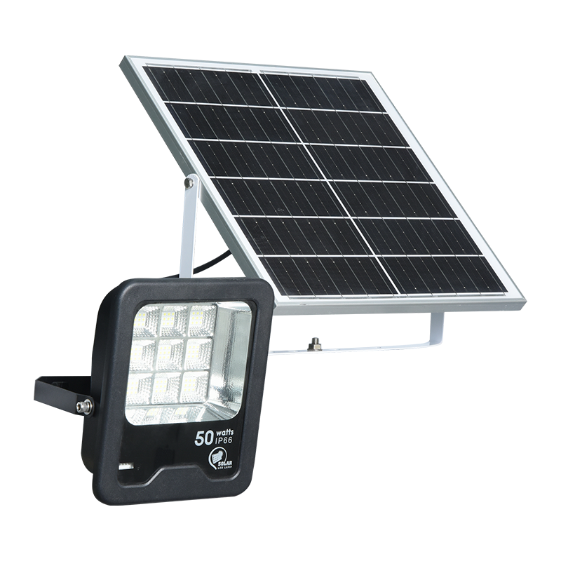 چراغ سیلاب خورشیدی با راندمان بالا در فضای باز PY-SLFL20-50W