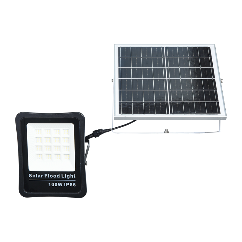 چراغ سیلاب خورشیدی در فضای باز PY-SLFL30-100W کم انرژی