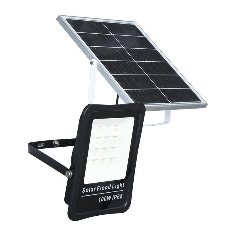 چراغ سیلاب خورشیدی در فضای باز PY-SLFL30-100W کم انرژی