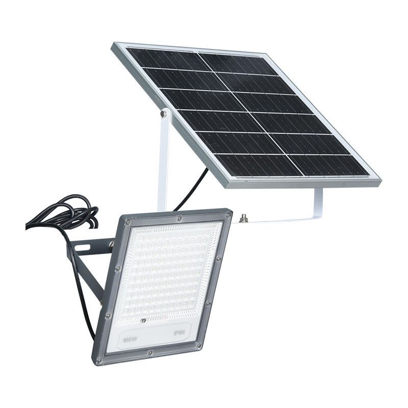 چراغ سیلاب خورشیدی سازگار با محیط زیست در فضای باز PY-SLFL40-100W