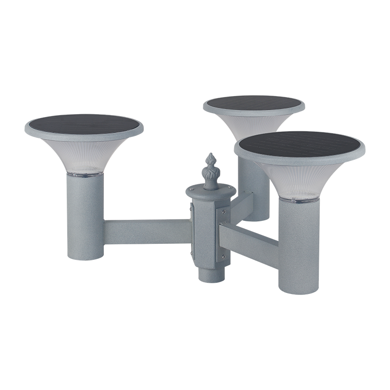 چراغ باغ خورشیدی سه لامپ PY-SG018-24W
